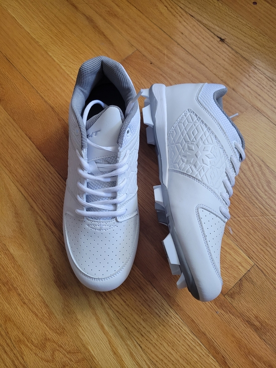 Ringor Shoes - RIP-IT Ringor Diamond Softball Cleat Cleats Molded Girls White/White -Size 10